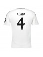 Real Madrid David Alaba #4 Domácí Dres 2024-25 Krátký Rukáv